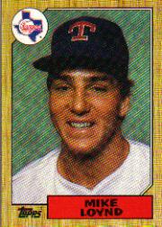 1987 Topps Baseball Cards      126     Mike Loynd RC